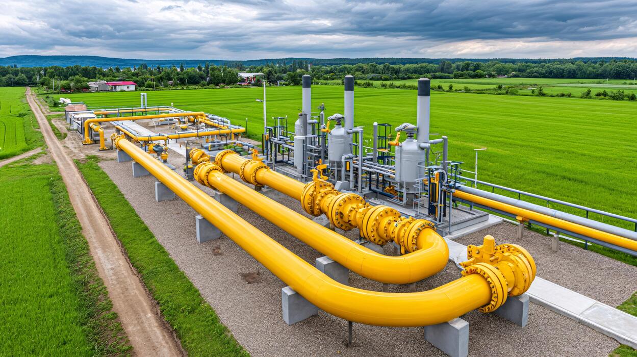 Natural Gas Industrial Pipeline